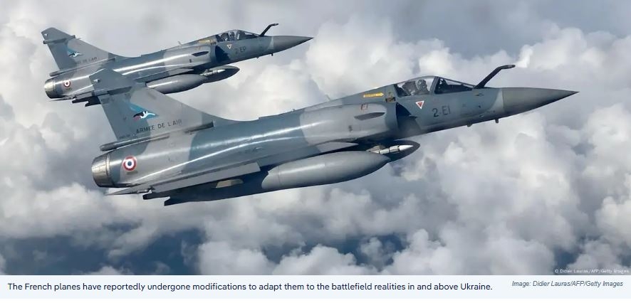 Ukraine Receives French Mirage 2000-5 and Dutch F-16 Fighter Jets