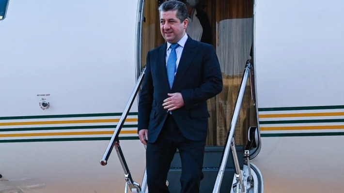 KRG Prime Minister Masrour Barzani Departs for UAE to Attend World Governments Summit