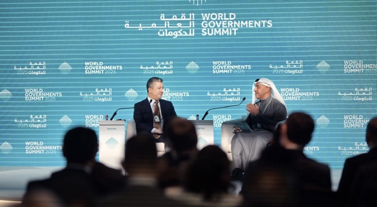 PM Masrour Barzani Highlights Investment and Reform Initiatives at World Governments Summit