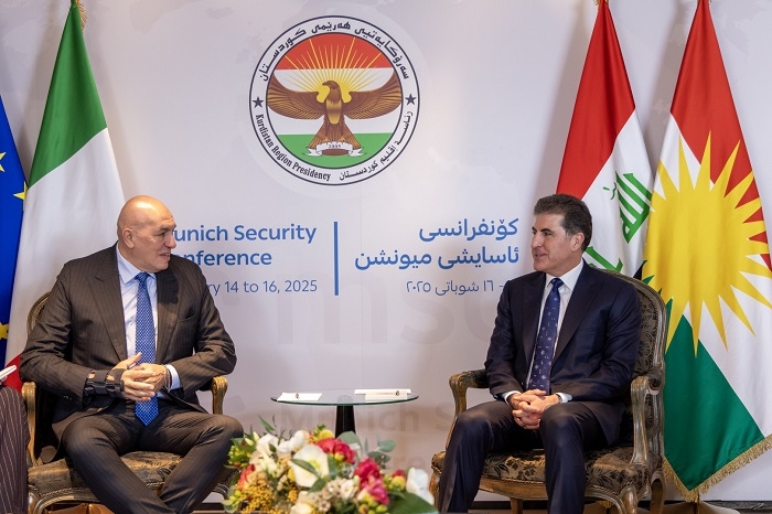 President Nechirvan Barzani Engages in Diplomatic Talks at Munich Security Conference