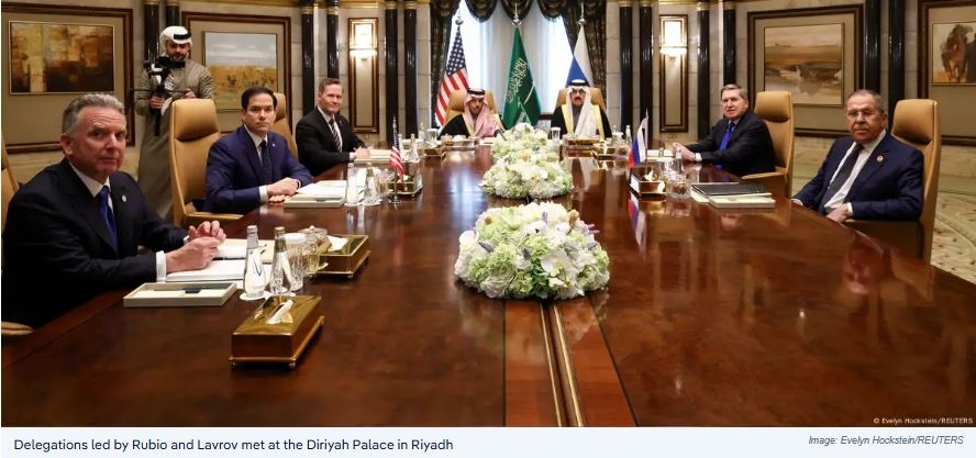 US and Russian Diplomats Meet in Riyadh for Ukraine Talks