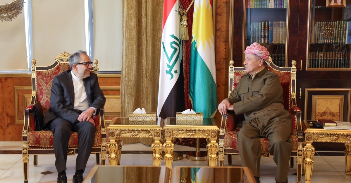 President Masoud Barzani Meets High-Ranking Iranian Delegation in Erbil