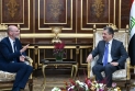 Prime Minister Masrour Barzani bids farewell to the UK Ambassador