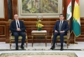 President Nechirvan Barzani expresses gratitude to the outgoing UK Ambassador