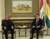 President Nechirvan Barzani meets with Hadi Amiri, the Secretary General of the Badr Organization