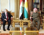 President Masoud Barzani Receives Speaker of Iraqi Parliament in Salahaddin