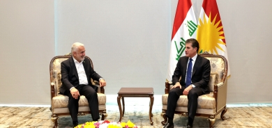 President Nechirvan Barzani and HÜDA PAR Chairman discuss the peace process