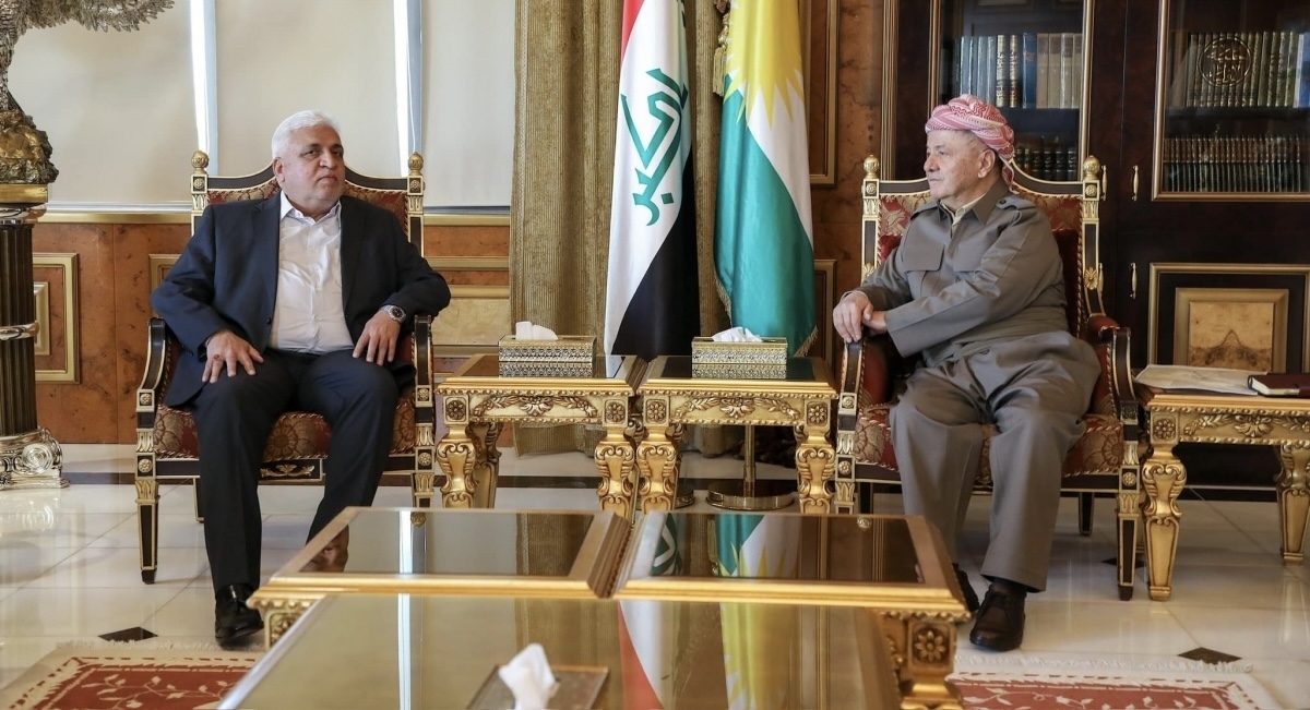 President Masoud Barzani and Faleh Fayyaz Discuss Erbil-Baghdad Relations