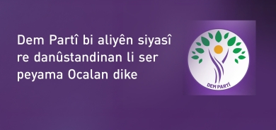 Ji îro ve civînên Dem Partiyê li ser peyama Ocalan tên destpêkirin