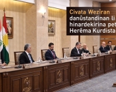 Civata Wezîran danûstandinan li ser hinardekirina petrola Herêma Kurdistanê dike