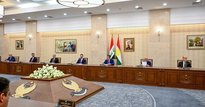 Kurdistan Regional Government Cabinet Holds Weekly Meeting, Directs Ministries to Expedite Salary Disbursements