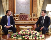 President Nechirvan Barzani Meets Italian Ambassador to Discuss Regional Relations and Security