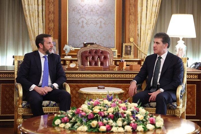 President Nechirvan Barzani Meets Italian Ambassador to Discuss Regional Relations and Security