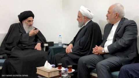 لقاء روحاني والسيستاني.. رسائل إلى واشنطن والنظام الإيراني