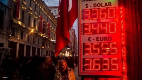 انكماش الاقتصاد التركي وسط حالة من الركود