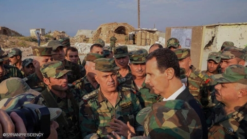 الأسد: معركة إدلب هي 
