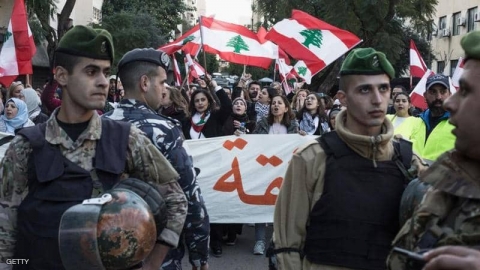 متظاهرو لبنان يتحضرون ليوم 