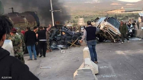 سوريا.. عشرات القتلى بحادث مروع