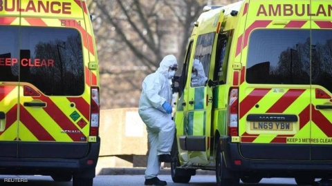 إنجلترا تسجل 657 وفاة جديدة بفيروس كورونا