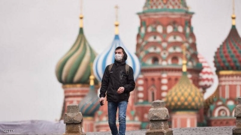 روسيا تسجل ارتفاعا قياسيا في إصابات كورونا