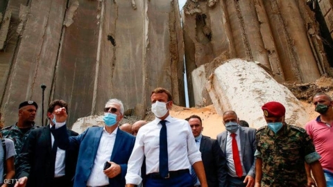 ماكرون يضع خارطة طريق للإصلاح في لبنان