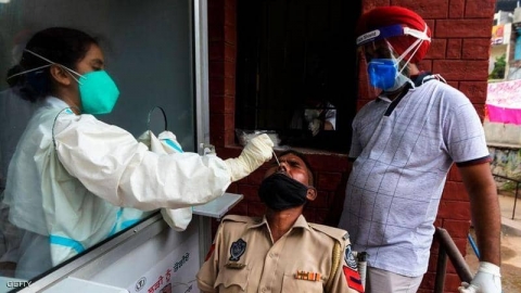 الهند تقترب من تسجيل 4 ملايين إصابة بالفيروس
