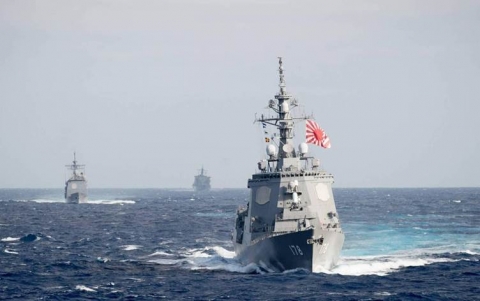 اليابان ترسل مدمرة إلى الشرق الأوسط لتأمين عبور سفنها التجارية