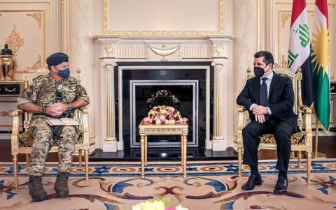 حكومة إقليم كوردستان ووفد بريطاني يؤكدان أهمية تفعيل التنسيق الأمني بين الجيش العراقي والبيشمركة