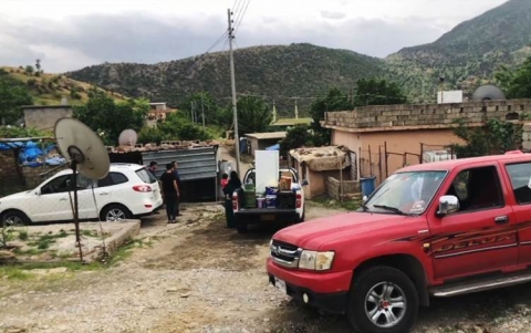 إخلاء قرية في دهوك جراء العمليات العسكرية التركية