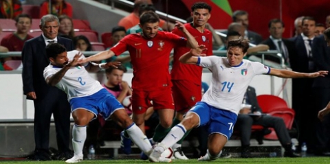 المنتخب البرتغالي ينتزع فوزًا مهمًا على إيطاليا في دوري الأمم الأوروبية