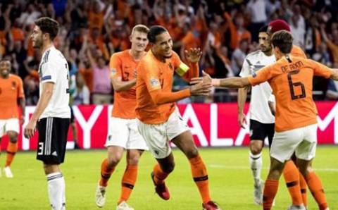 هولندا تكتسح ألمانيا بثلاثية في دوري الأمم الأوروبية