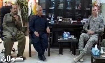 وزير البيشمركه في الاقليم يستقبل نائب القائد العام للقوات الامريكية في العراق