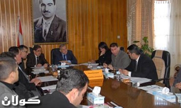 اللجنة القانونية في برلمان كوردستان تبحث مسألة المقابر الجماعية
