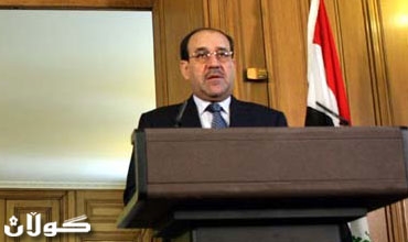 المالكي يضع ثلاثة شروط أمام القائمة العراقية لإستلام منصب وزارة الدفاع