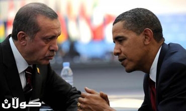 اردوغان يطالب اوباما بالتحرك لمنع تبني الكونغرس قرارا حول 