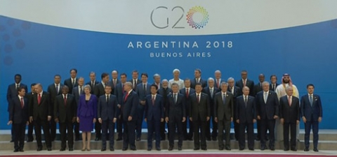 انطلاق قمة G20 في الأرجنتين بمشاركة زعماء الدول الأكبر اقتصاداً في العالم