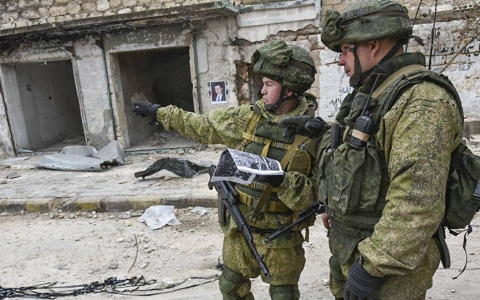 الجيش الروسي ينفذ عملية انسانية في سوريا