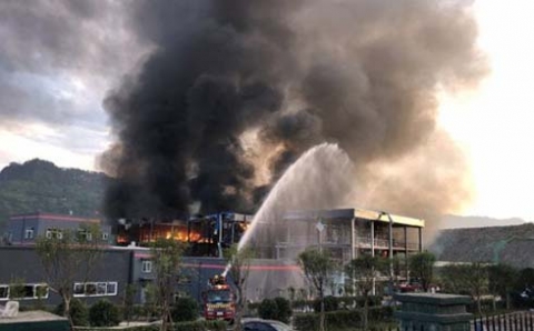 الصين.. انفجار قرب مصنعٍ للكيماويات يُردي 22 قتيلاً