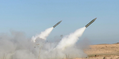 إسرائيل تنشر فيديو ضرب مواقع سورية بالصواريخ
