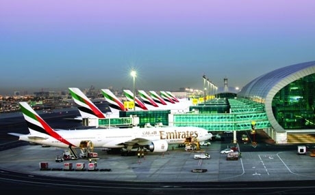 مطار دبي الأكثر ازدحاماً بالمسافرين الدوليين في العالم لعام 2017 