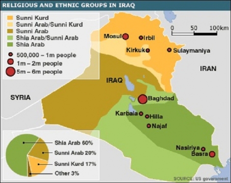 مستقبل القسم العربي من العراق في برنامج عمل الرئيس الامريكي ـ القادم