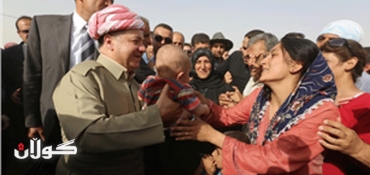 President Barzani suggests allocating 20% of government agencies budget to Syrian Refugees