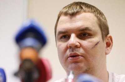 Ukraine protest leader describes torture 