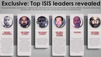 Al Arabiya: Top ISIS leaders revealed