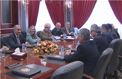 President Barzani, PUK Bureau discuss government formation