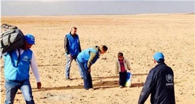 Photo of separated Syrian-refugee child goes viral, hitting a nerve online