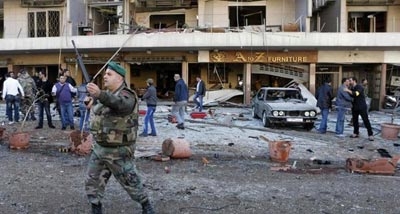 'Twin suicide attack' in Beirut kills four