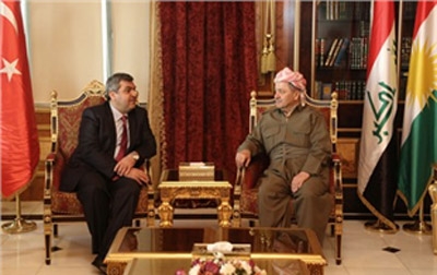 President Barzani Meets Turkey’s New Ambassador to Iraq