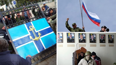 Crimea crisis: Pro-Russians seize Sevastopol Ukrainian naval base