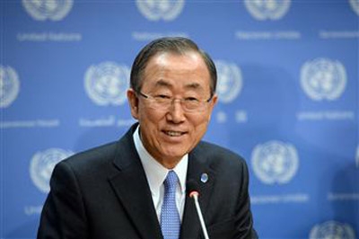 Ban Ki-moon heading to Russia and Ukraine: UN